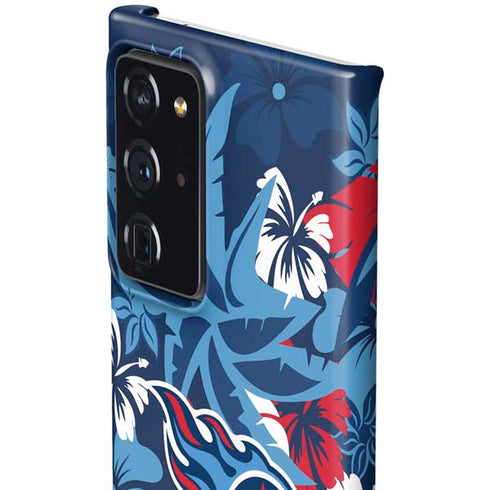 NFL Tennessee Titans Tropical Print Galaxy Note20 Ultra 5G Lite Case