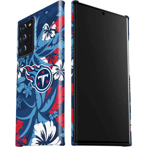NFL Tennessee Titans Tropical Print Galaxy Note20 Ultra 5G Lite Case