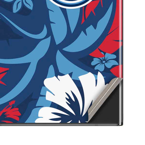 NFL Tennessee Titans Tropical Print Galaxy Note20 Ultra 5G Skin