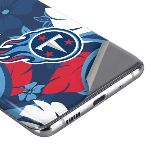 NFL Tennessee Titans Tropical Print Galaxy S20 Ultra 5G Skin
