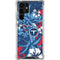 NFL Tennessee Titans Tropical Print Galaxy S22 Ultra Clear Case