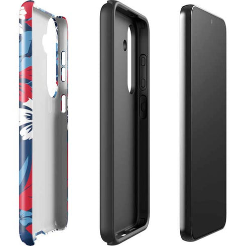 NFL Tennessee Titans Tropical Print Galaxy S25 Impact Case