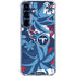 NFL Tennessee Titans Tropical Print Galaxy S25 Clear Case