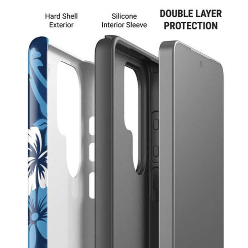 NFL Tennessee Titans Tropical Print Galaxy S26 Ultra Impact Case