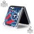 NFL Tennessee Titans Tropical Print Galaxy Z Flip6 Clear Case