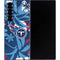NFL Tennessee Titans Tropical Print Galaxy Z Fold6 Skin