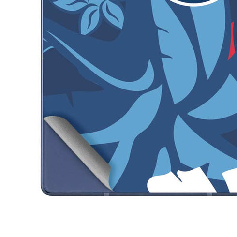 NFL Tennessee Titans Tropical Print Galaxy Z Fold6 Skin