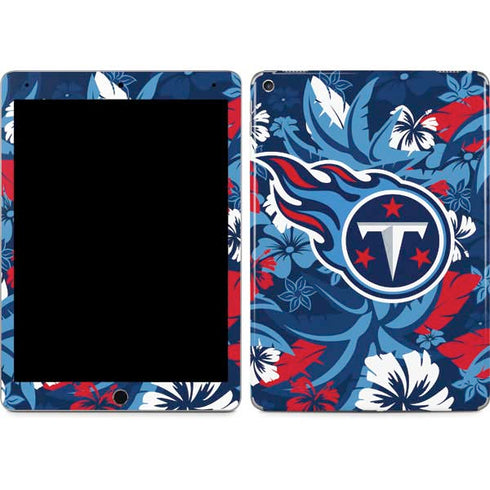 NFL Tennessee Titans Tropical Print iPad Skins