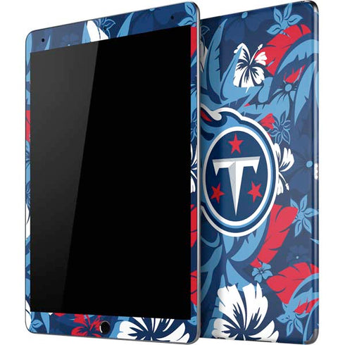 NFL Tennessee Titans Tropical Print iPad Skins