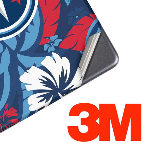 NFL Tennessee Titans Tropical Print iPad Skins