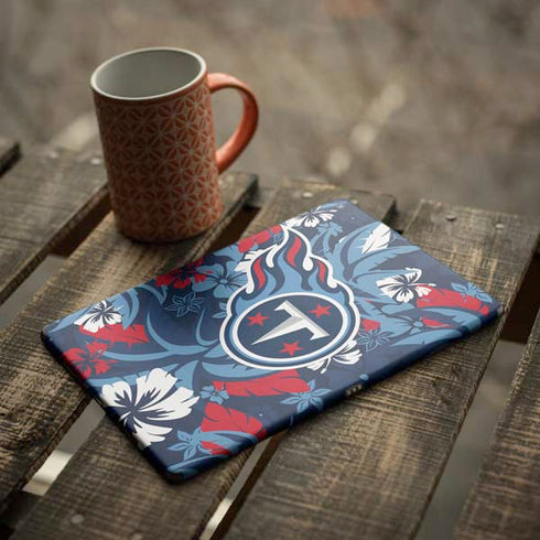 NFL Tennessee Titans Tropical Print iPad Skins