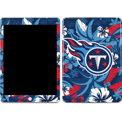 NFL Tennessee Titans Tropical Print Apple iPad Skin