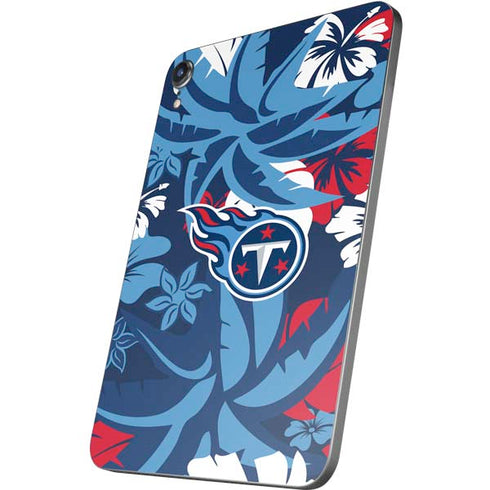 NFL Tennessee Titans Tropical Print Apple iPad Mini Skin