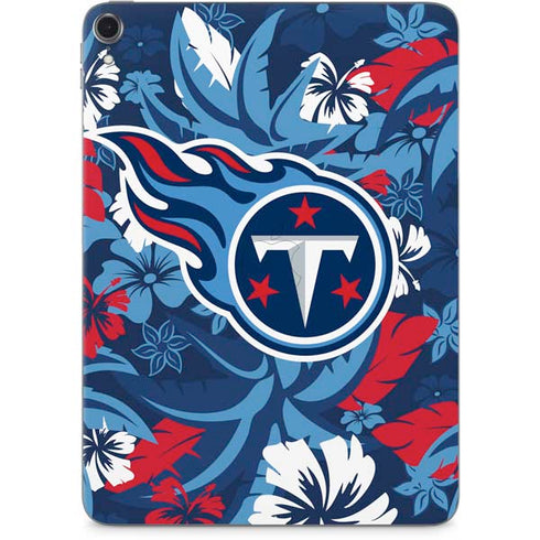NFL Tennessee Titans Tropical Print Apple iPad Pro Skin