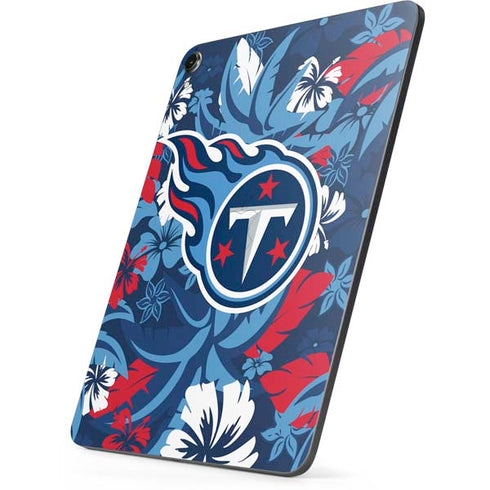NFL Tennessee Titans Tropical Print Apple iPad Pro Skin
