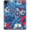 NFL Tennessee Titans Tropical Print iPad Pro 12.9in (2020) Clear Case
