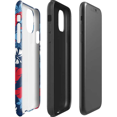 NFL Tennessee Titans Tropical Print iPhone 11 Pro Max Impact Case