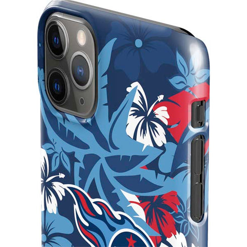 NFL Tennessee Titans Tropical Print iPhone 11 Pro Max Lite Case