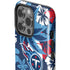 NFL Tennessee Titans Tropical Print iPhone 15 Pro Impact Case