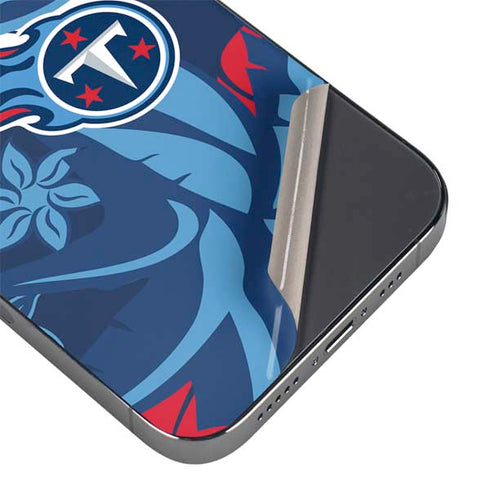 NFL Tennessee Titans Tropical Print iPhone 15 Pro Max Skin