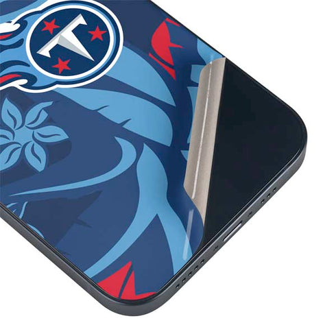 NFL Tennessee Titans Tropical Print iPhone 15 Skin
