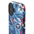 NFL Tennessee Titans Tropical Print iPhone 16 Plus Impact Case