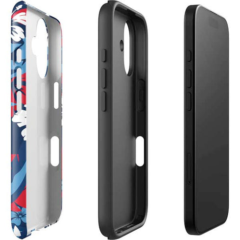 NFL Tennessee Titans Tropical Print iPhone 16 Plus Impact Case