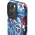 NFL Tennessee Titans Tropical Print iPhone 16 Pro Impact Case
