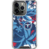 NFL Tennessee Titans Tropical Print iPhone 16 Pro Max Clear Case
