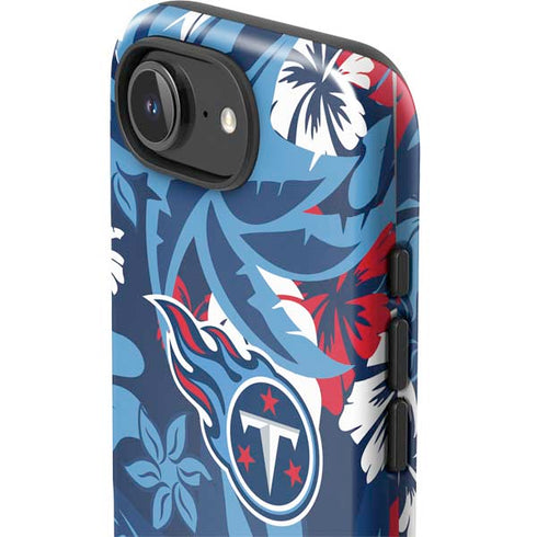 NFL Tennessee Titans Tropical Print iPhone 16e Impact Case