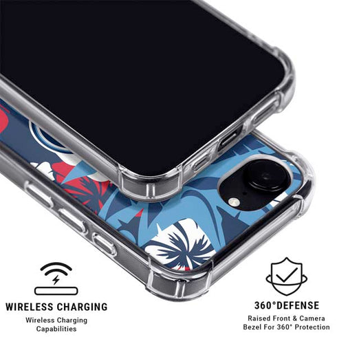 NFL Tennessee Titans Tropical Print iPhone 16e MagSafe Case