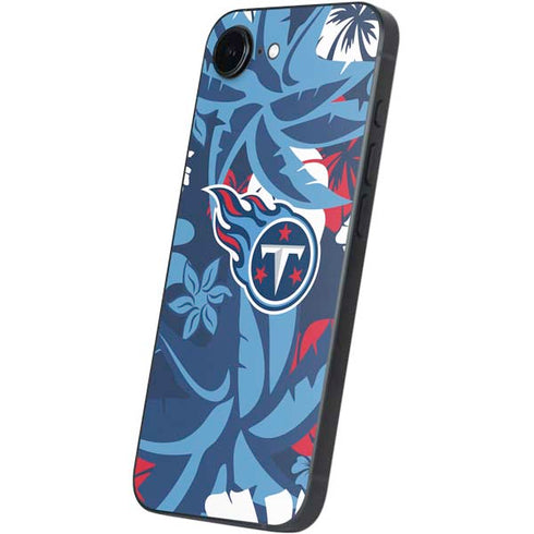 NFL Tennessee Titans Tropical Print iPhone 16e Skin
