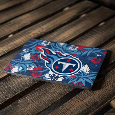 NFL Tennessee Titans Tropical Print Apple MacBook Air Skin