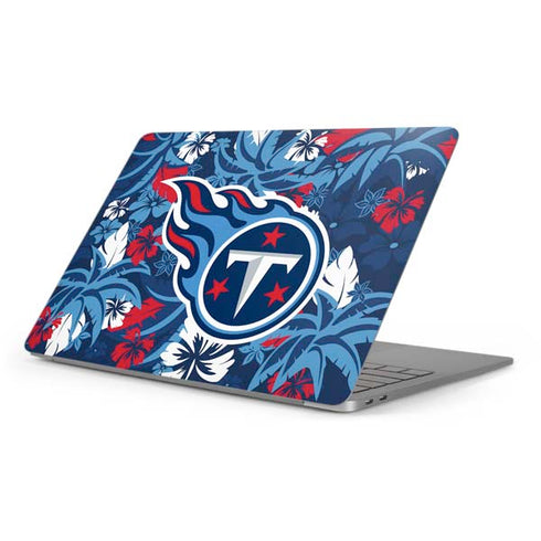 NFL Tennessee Titans Tropical Print Apple MacBook Pro 16-inch Skin