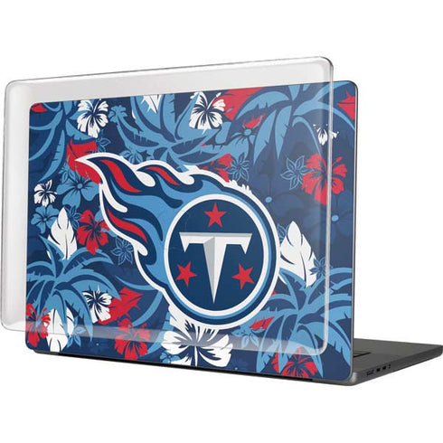 NFL Tennessee Titans Tropical Print MacBook Cases