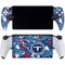 NFL Tennessee Titans Tropical Print PlayStation Portal Remote Player Skin