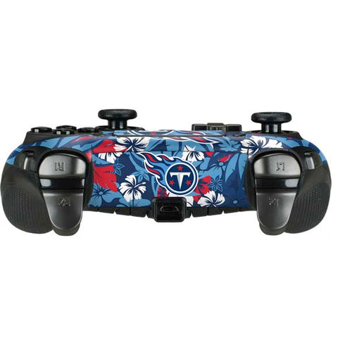 NFL Tennessee Titans Tropical Print PlayStation Scuf Vantage 2 Controller Skin