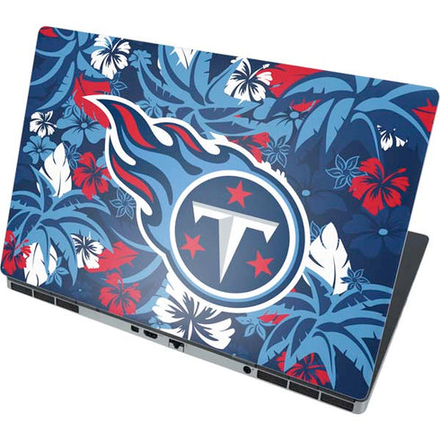 NFL Tennessee Titans Tropical Print Dell Precision Skin