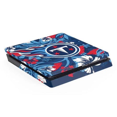 NFL Tennessee Titans Tropical Print PlayStation PS4 Skins