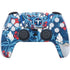 NFL Tennessee Titans Tropical Print PS5 Pro Disk Bundle Skin