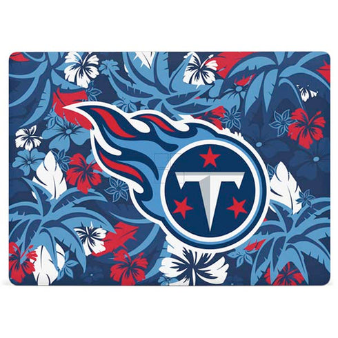 NFL Tennessee Titans Tropical Print Surface Laptop 3 13.5in Skin