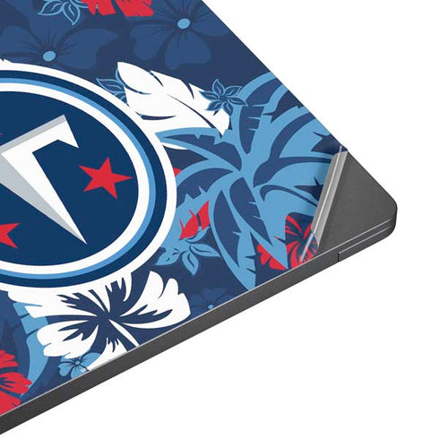 NFL Tennessee Titans Tropical Print Surface Laptop 7 13.8in Skin
