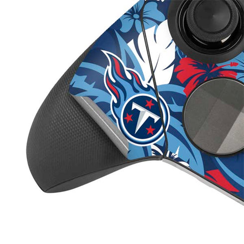 NFL Tennessee Titans Tropical Print Xbox Elite Wireless Controller Series 2 Skin