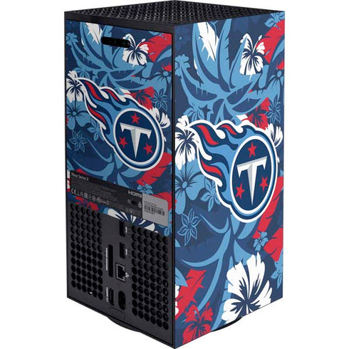 NFL Tennessee Titans Tropical Print XBox Series X Digital Edition Bundle Skin