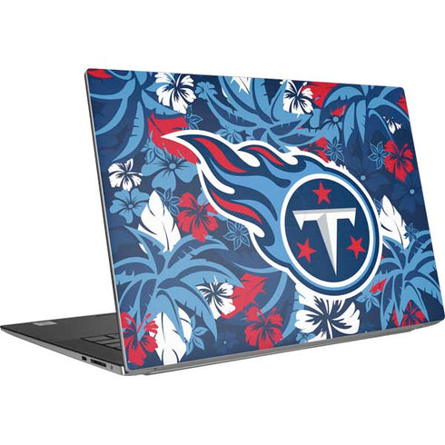 NFL Tennessee Titans Tropical Print Dell XPS Skin