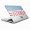 NFL Tennessee Titans White Striped HP Elitebook Skin