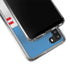 NFL Tennessee Titans White Striped Galaxy A21 Clear Case
