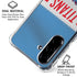 NFL Tennessee Titans White Striped Galaxy A36 5G Clear Case