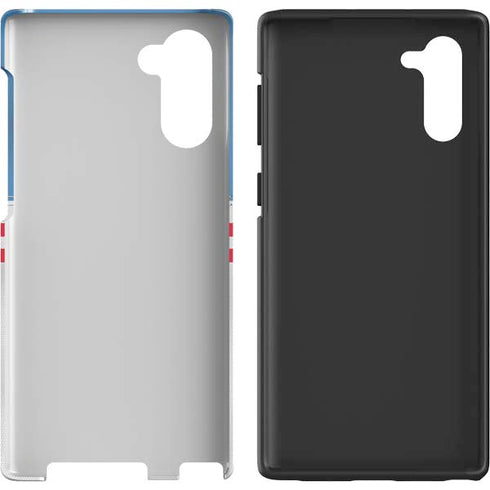 NFL Tennessee Titans White Striped Galaxy Note 10 Pro Case