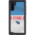 NFL Tennessee Titans White Striped Galaxy Cases